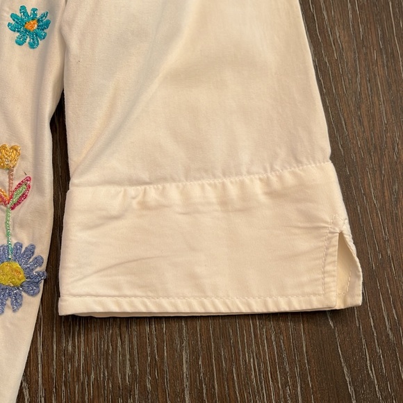 Pong Poco LTD White embroidered shirt, size Large - Picture 4 of 7